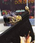 Сумка Dolce & Gabbana Sicily Lily Print Black